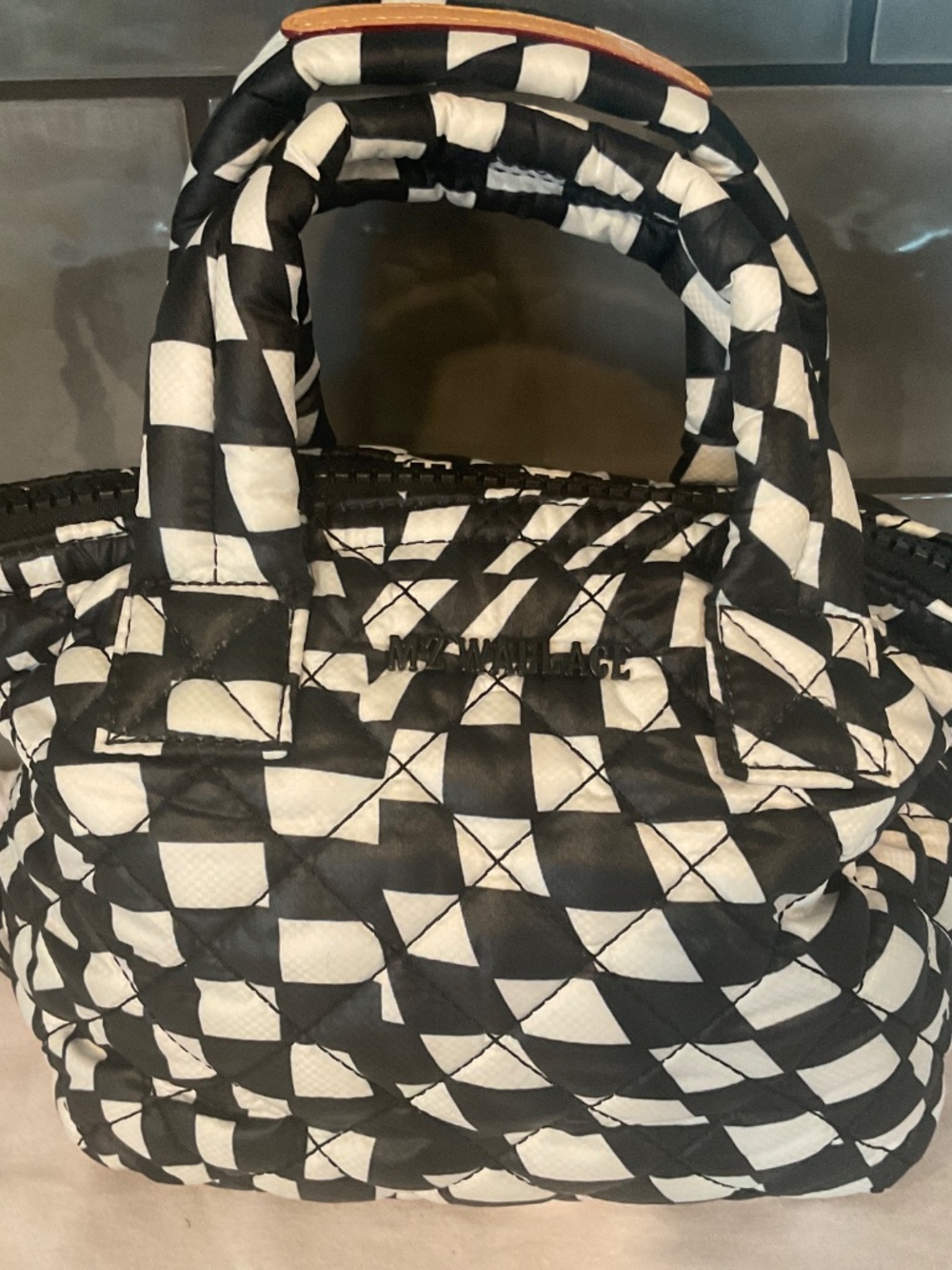 MZ Wallace Checkerboard Micro Sutton - Picture 9 of 9